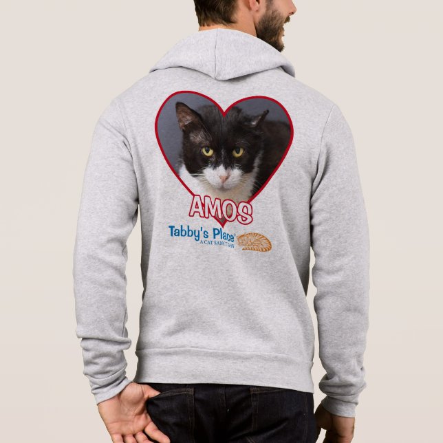 Amos - Full Zip Hoodie (Back)