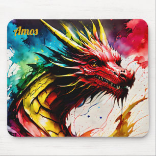 AMOS ~ Zany Dragon ~ Mousepad