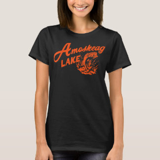 Amoskeag Lake Gift For Fishing Lover 2022  T-Shirt