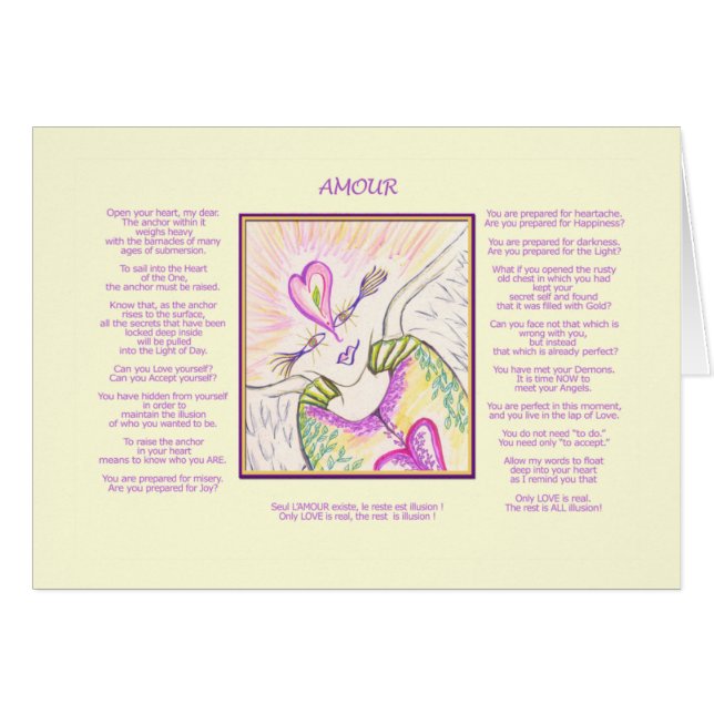 Amour Card (Front Horizontal)