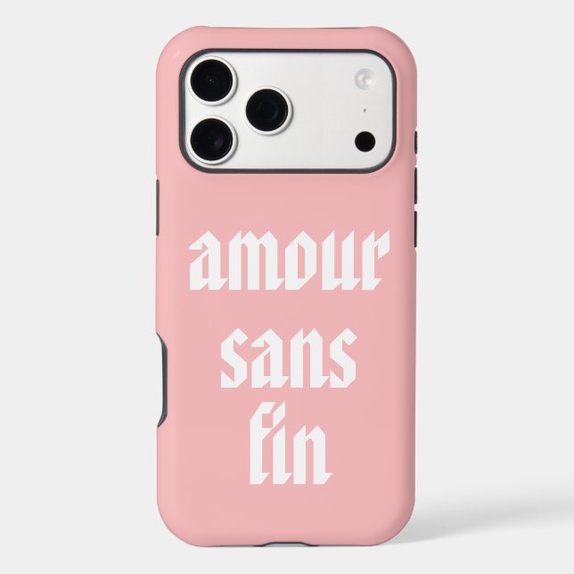 Amour Sans Fin (Endless Love) French Quote (Back)