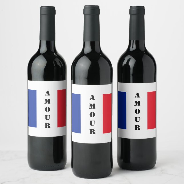 AMOUR WINE LABEL (Bottles)