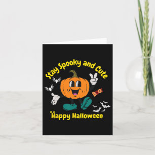 &amp; Cute Halloween Pumpkin  Card