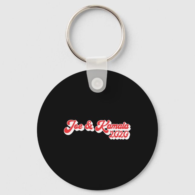 &amp; Kamala 2020 Kamala Harris 2024 Election Anti Key Ring (Front)