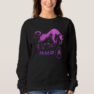 Amp Token Crypto Bullrun Hodl To Be Blockchain Mil Sweatshirt
