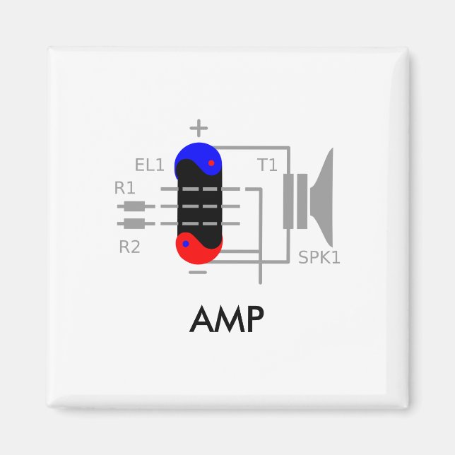 Amp Tube Magnet (Front)