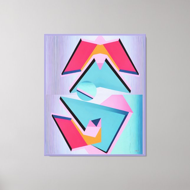 Ampamstract  canvas print (Front)