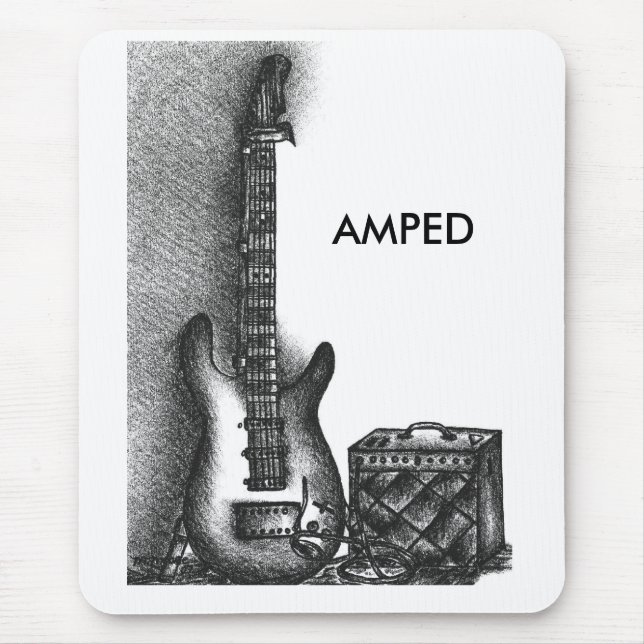 Amped, AMPED Mouse Mat (Front)