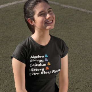 Ampersand Algebra Biology | Funny | Back to School T-Shirt