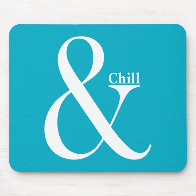 Ampersand Chill Mouse Mat (Front)