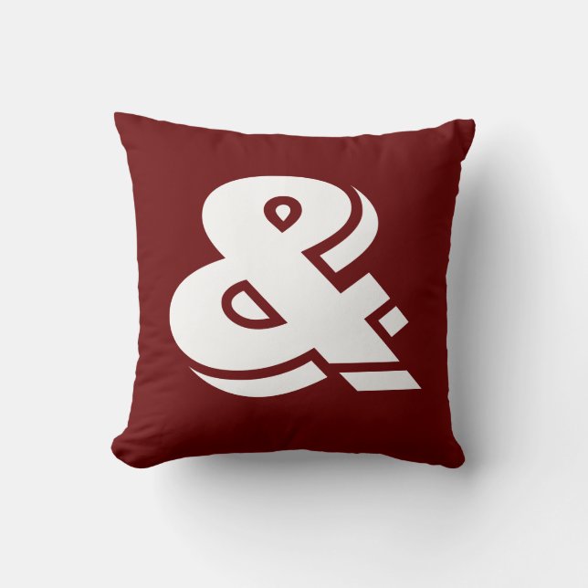 Ampersand Cushion (Front)