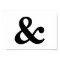 Ampersand Frameable 8" x 10" Poster