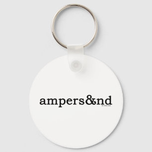 Ampersand Key Ring