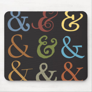 ampersand mouse mat