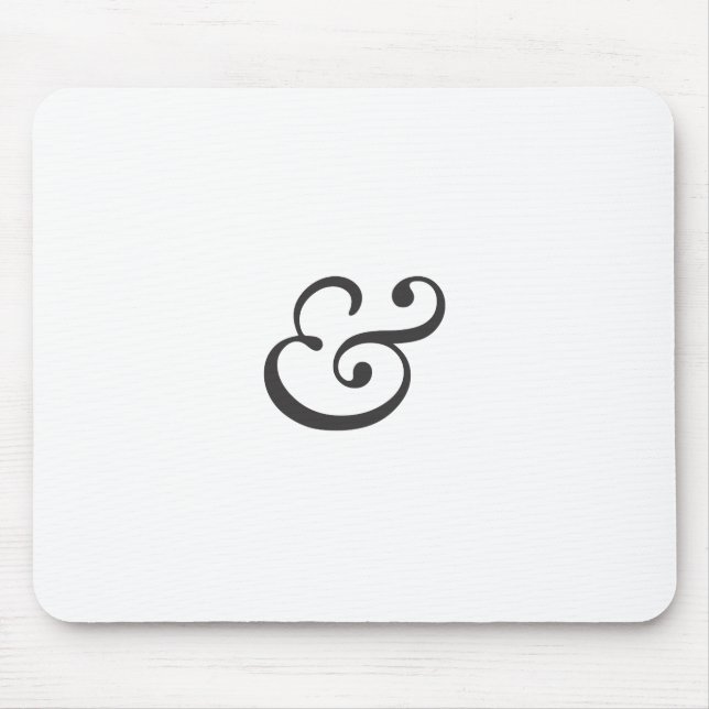 Ampersand Mouse Mat (Front)
