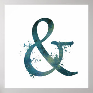 Ampersand Poster