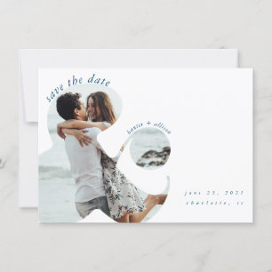 Ampersand   Save the Date Invitation