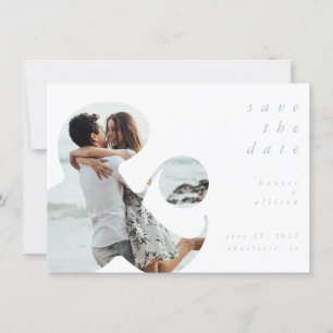 Ampersand   Save the Date Invitation