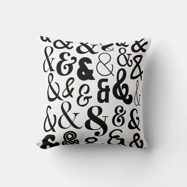 Ampersands Cushion (Front)