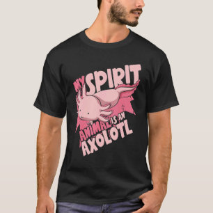 Amphibian Mexican Pet Salamander Spirit Animal  Ax T-Shirt