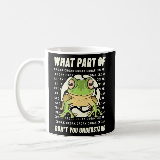 Amphibian Toad Frog  Froggy Herpetology Tadpoles  Coffee Mug (Left)