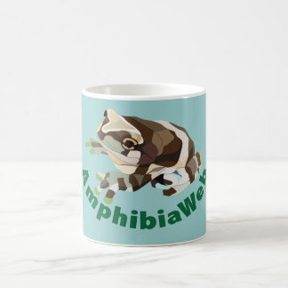 AmphibiaWeb Amazon Milk Frog Colorblock Mug