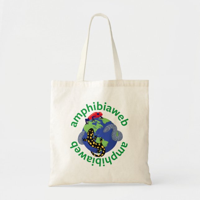 AmphibiaWeb Logo Tote Bag (Front)