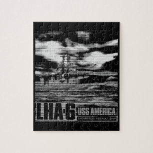 Amphibious assault ship America Jigsaw Puzzle