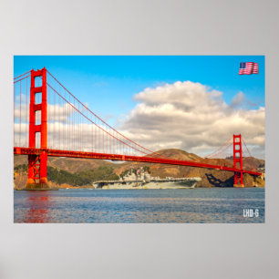 AMPHIBIOUS ASSAULT SHIP – LHD-6 POSTER