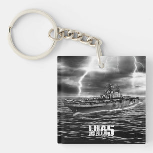 Amphibious assault ship Peleliu Aif keychain