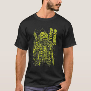 Amphibious Assault Trooper Toxic Warfare Illustrat T-Shirt
