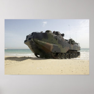 Amphibious Assault Vehicle Poster