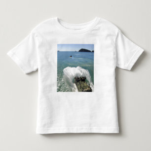 Amphibious Assault vehicles exit the well deck Toddler T-Shirt