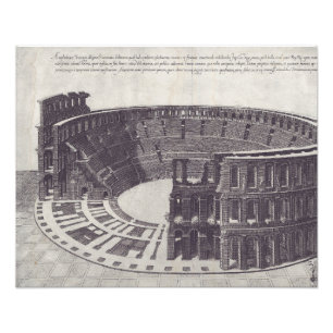 Amphitheater at Verona at Piazza Bra Photo Print