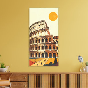 Amphitheatre Colosseum Canvas Print