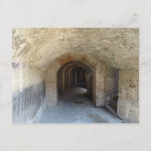 Amphitheatre Tunnels, Pompeii Postcard