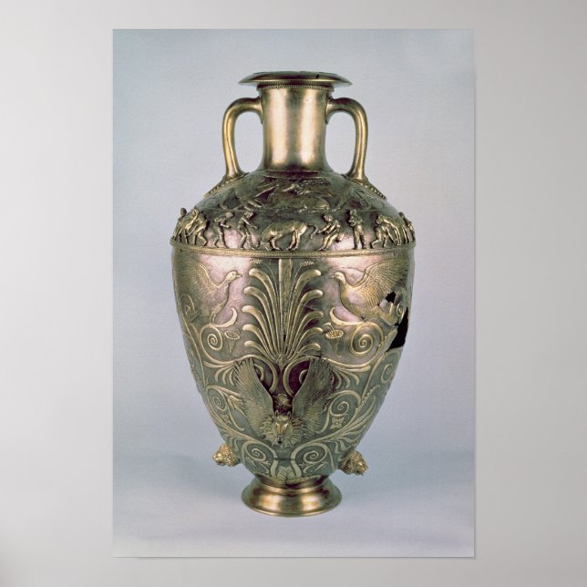 Amphora, late 4th century BC Poster (Front)