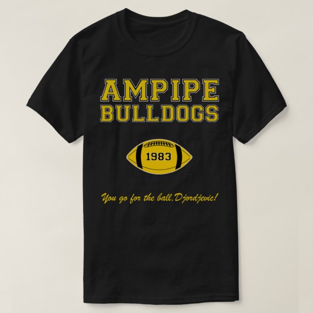 Ampipe Football Alternates Baseball ¾ Sleeve T-Shi T-Shirt (Design Front)