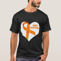 AMPS Awareness heart tee
