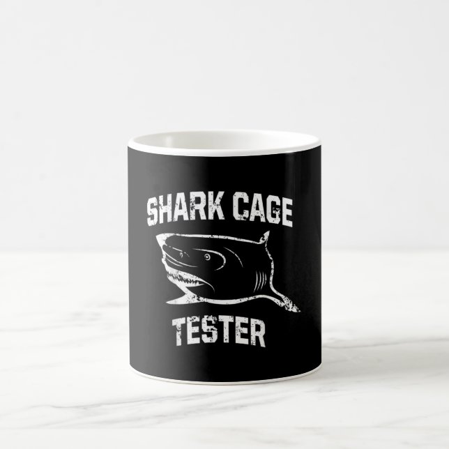 Ampu Humour Shark Leg Arm Funny Recovery Gifts Coffee Mug (Center)