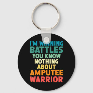 Ampu Warrior Leg Ampu Arm Ampu Leg Amputation Key Ring
