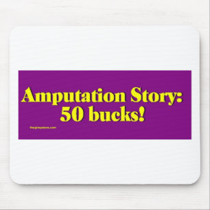 amputation_story mouse mat