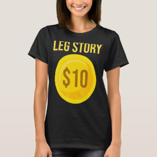Amputation Surgery Amputee Broken Leg Leg story 1 T-Shirt
