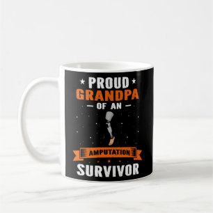 Amputation Survivor for Leg Prosthetic  Coffee Mug