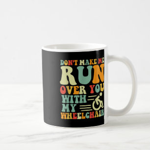 Amputee Fun Wheelchair Racing Bysketbyll Handicap Coffee Mug