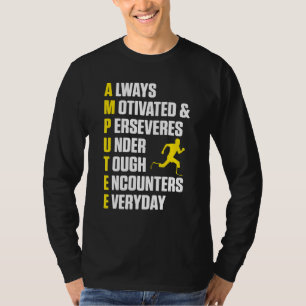 Amputee Humour Definition Leg Arm Funny Recovery 4 T-Shirt