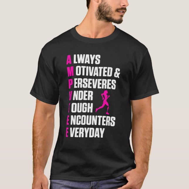 Amputee Humour Definition Leg Arm Funny Recovery T-Shirt (Front)
