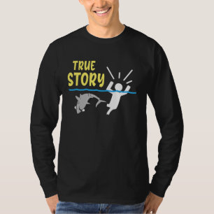 Amputee Humour True Leg Arm  Recovery T-Shirt