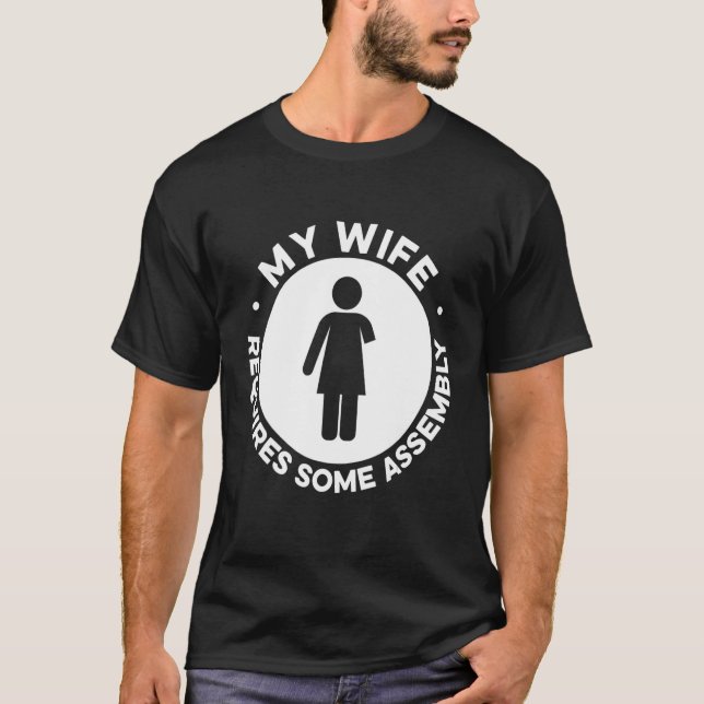 Amputee Humour Wife Leg Arm  Recovery 1 T-Shirt (Front)