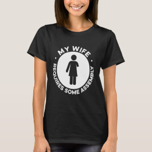 Amputee Humour Wife Leg Arm Recovery 4 T-Shirt